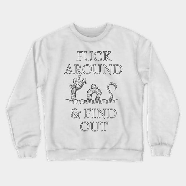 nessie - find out Crewneck Sweatshirt by goblinbabe